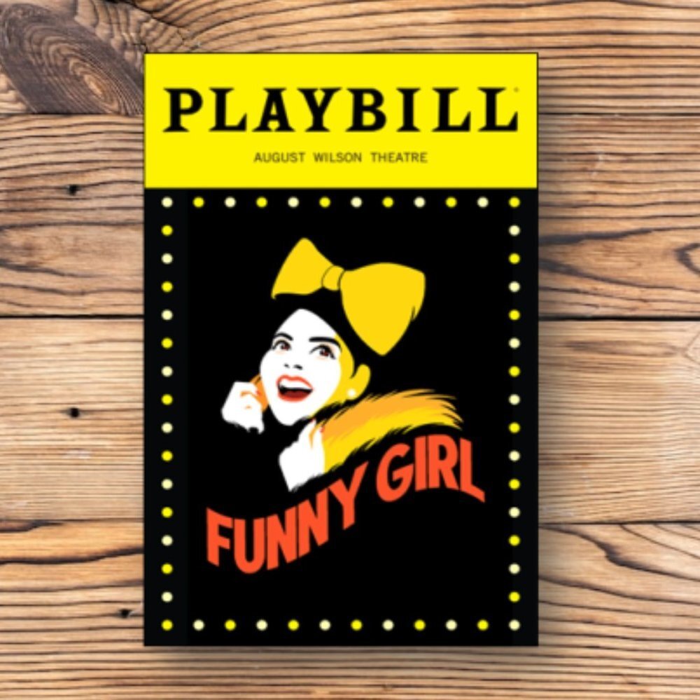 Funny Girl Playbill Broadway Musical Refrigerator Fridge Locker Tool‎ Box Magnet